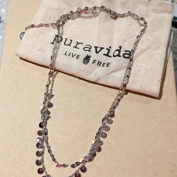 Pura vida mini coin necklace Clearance